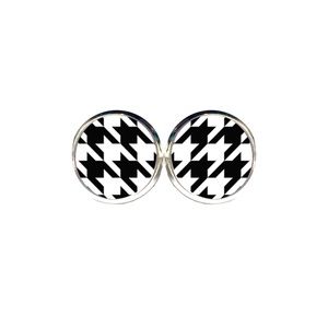 Houndstooth Earrings